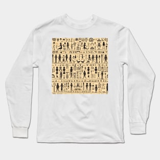 Ancient Egyptian Pattern 19 Long Sleeve T-Shirt